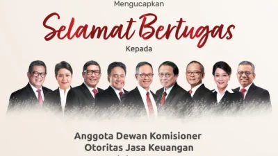 Tujuh Anggota Dewan Komisioner OJK Disumpah Jabatan, Berikut Nama-Namanya