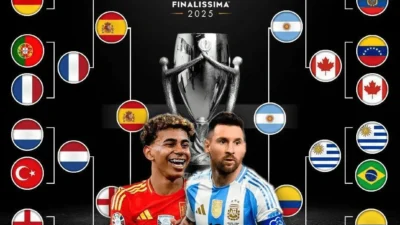 UEFA Tunda Keputusan Lokasi Finalissima Spanyol vs Argentina