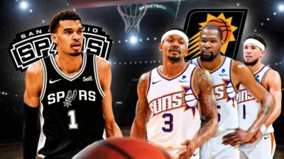 Victor Wembanyama Guncang Spurs, Booker Cedera: Saksikan Drama Spurs vs Suns yang Buka Kembali Harapan Playoff