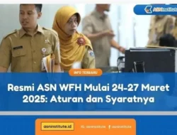 WFH Sekali Seminggu untuk ASN Pasca Lebaran: Langkah Efisiensi BBM hingga 20%