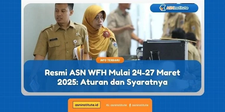 WFH Sekali Seminggu untuk ASN Pasca Lebaran: Langkah Efisiensi BBM hingga 20%