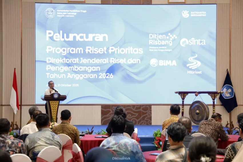 18.215 Riset Kampus Terima Pendanaan Rp1,7 Triliun untuk Tahun 2026