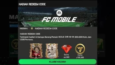 21 Kode Redeem FC Mobile 15 April 2026, Klaim Pemain OVR 116 Gratis