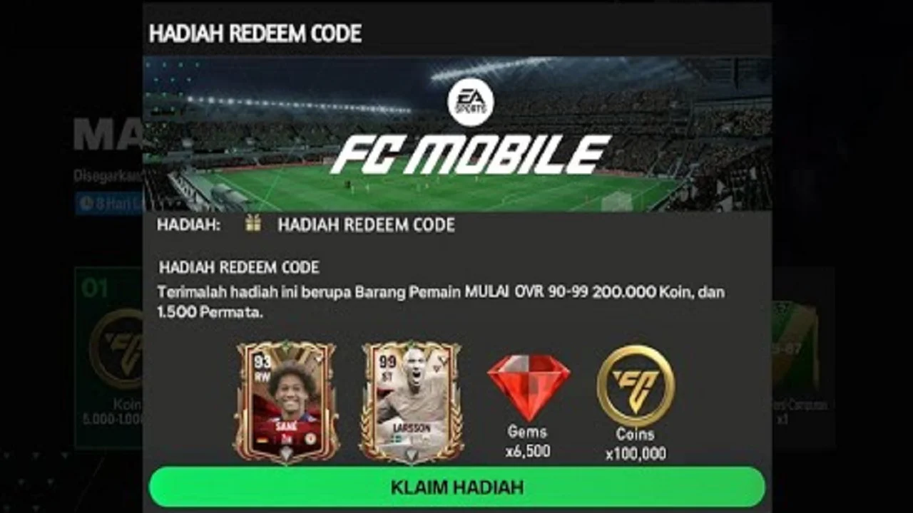 21 Kode Redeem FC Mobile 15 April 2026, Klaim Pemain OVR 116 Gratis