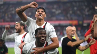 AC Milan Menang 1-0 atas Verona! Gol Rabiot Angkat Rossoneri ke Peringkat Dua