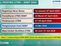 Apa Saja yang Perlu Dibawa Saat UTBK‑SNBT 2026? Ini Daftarnya