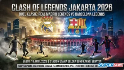 Apakah Clash of Legends 2026 Tayang di TV? Cek Jadwal Reuni Rivaldo hingga Ismed Sofyan