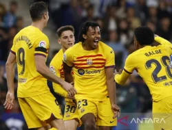 Barcelona kalahkan Espanyol 4-1, Unggul 9 Poin di LaLiga