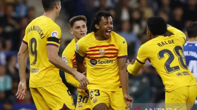 Barcelona kalahkan Espanyol 4-1, Unggul 9 Poin di LaLiga
