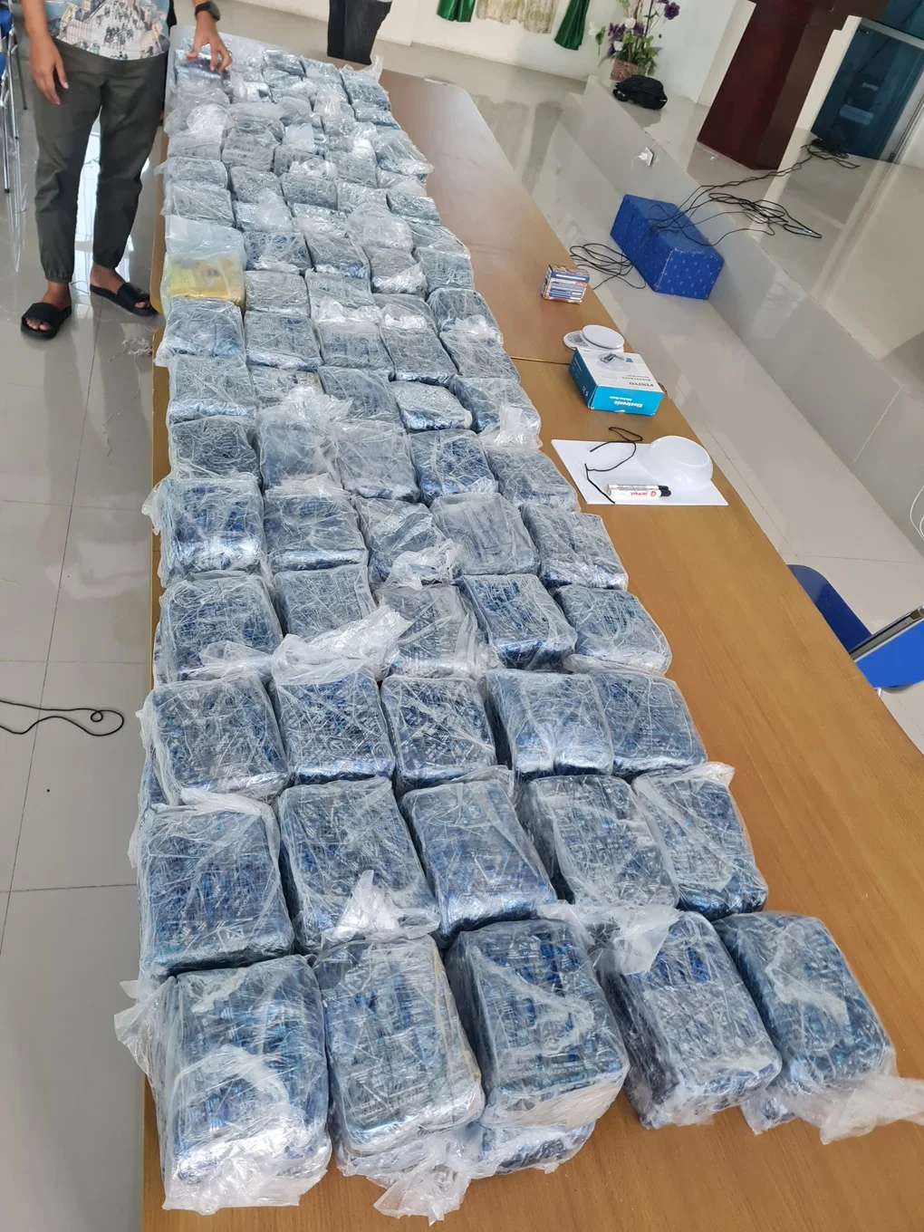 BB Narkotika 16,9 Kg Sabu Hasil Ungkap Jaringan Malaysia-Palembang Dimusnahkan BNNP Sumsel