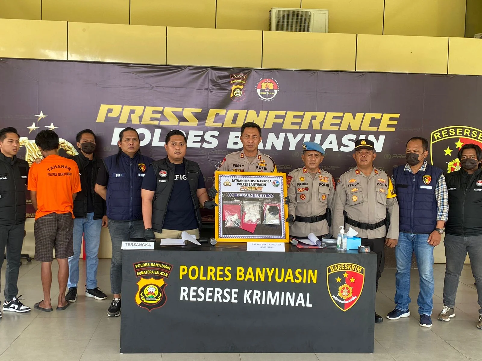 Berulang Kali Jadi Lokasi Transaksi Sabu Rumah di Betung Akhirnya Dibongkar Polisi