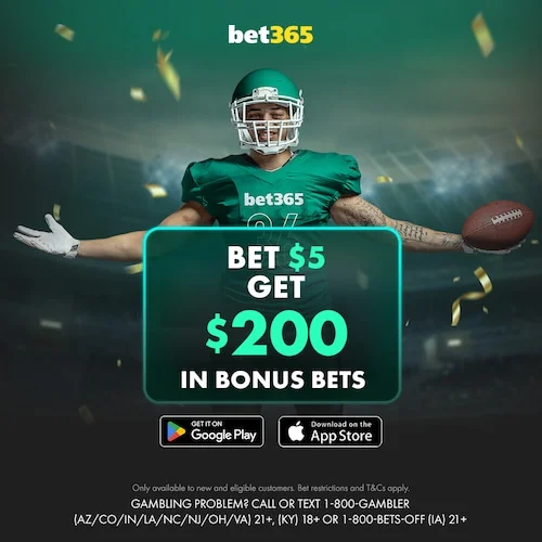Bet365 Luncurkan Bonus Tanpa Syarat Menang: $200 untuk UEFA Champions League, NBA Play-In, dan MLB