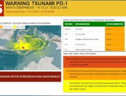 BMKG Akhiri Peringatan Tsunami Usai Gempa M 7,6 di Bitung, Pemantauan Masih Berlanjut