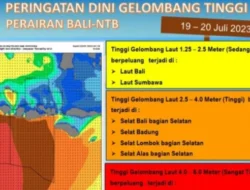 BMKG Keluarkan Peringatan Dini Gelombang Tinggi, Antisipasi Dampak di Perairan Indonesia 23-27 April 2026