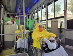Bus Khusus Disabilitas Permudah Jemaah Haji Lansia ke Masjidil Haram