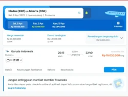 Calon Penumpang Mengeluh, Harga Tiket Pesawat Medan-Jakarta Melonjak Tinggi