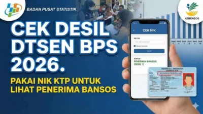 Cara Cek Desil dan Bansos Tahap 2 April 2026 Lewat HP, Cukup Masukkan NIK KTP
