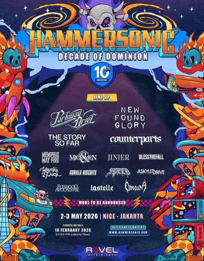 Daftar Band yang Mundur dari Hammersonic 2026 dan Perubahan Line‑up Festival