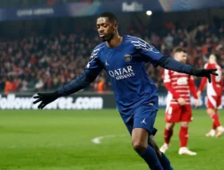 Dembele Ganda Gol, PSG Hancurkan Impian Liverpool di Anfield dan Melaju ke Semifinal