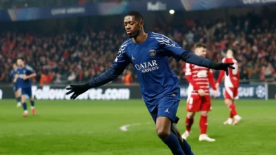 Dembele Ganda Gol, PSG Hancurkan Impian Liverpool di Anfield dan Melaju ke Semifinal