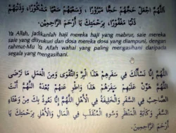 Doa Melepas Keberangkatan Haji Arab Latin dan Artinya, Dibaca Keluarga dan Kerabat
