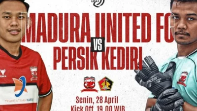 Drama Derbi Jawa Timur: Madura United Kalahkan Persik Kediri 2-1, Rendy Sanjaya Cetak Gol Perdana yang Didedikasikan untuk Ibu