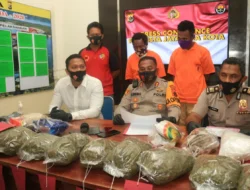 Dua Tersangka Ganja Lahat Ditangkap, Salah Satunya Berusia 17 Tahun