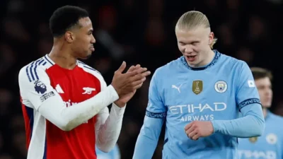 Erling Haaland Tegaskan Komitmen ke Manchester City, Namun Insiden di Laga Arsenal Picu Spekulasi Transfer
