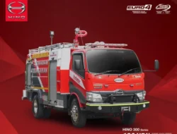 Fire Truck Berbasis Hino 300 Series, Mendukung Keselamatan Publik