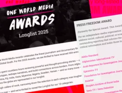 Floresa Masuk Long List One World Media Awards 2026 untuk Press Freedom Award