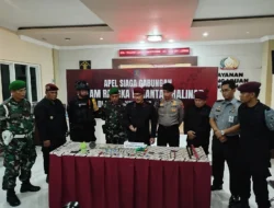 GANDENG TNI DAN POLRI, RAZIA TERPADU DAN TES URINE ACAK, RUTAN KELAS I PALEMBANG PERKETAT PENGAWASAN PEREDARAN NARKOBA DAN HP ILEGAL