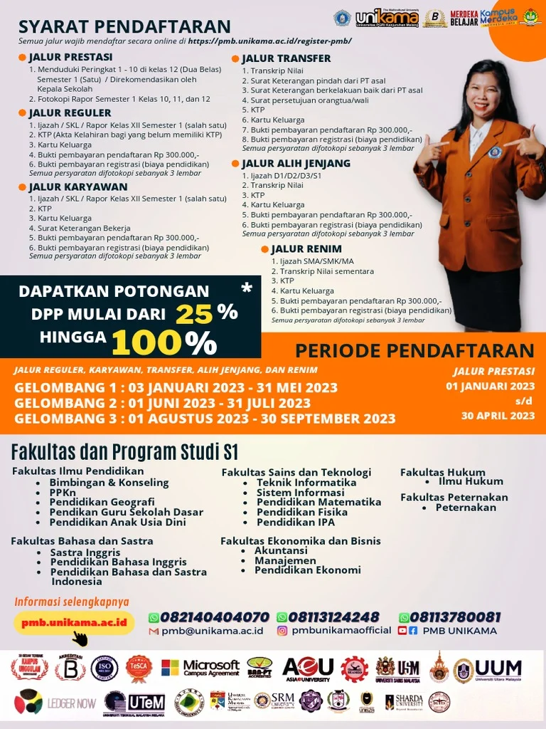 Gelombang 1 Pendaftaran UNIKMA Cilacap: Jadwal, Syarat, dan Cara Daftar