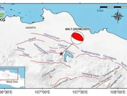 Gempa Dangkal M4,7 Guncang Lembata–Flores Timur, Puluhan Susulan Tercatat