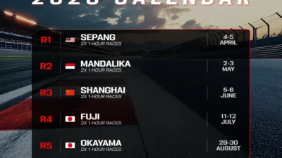 GT World Challenge Asia 2026 di Sirkuit Mandalika, Catat Jadwalnya