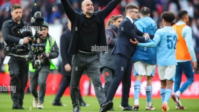 Guardiola Incar Rekor Semifinal FA Cup Kedelapan Berturut untuk Manchester City