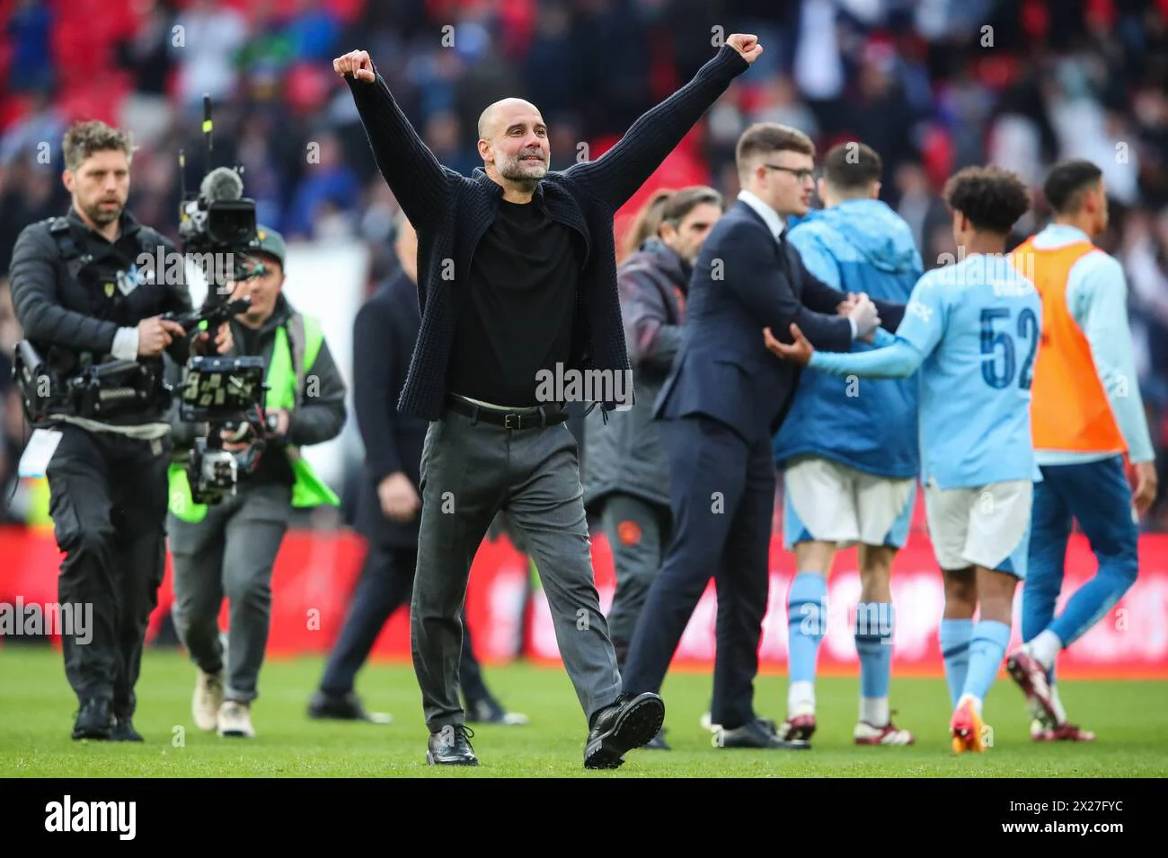 Guardiola Incar Rekor Semifinal FA Cup Kedelapan Berturut untuk Manchester City