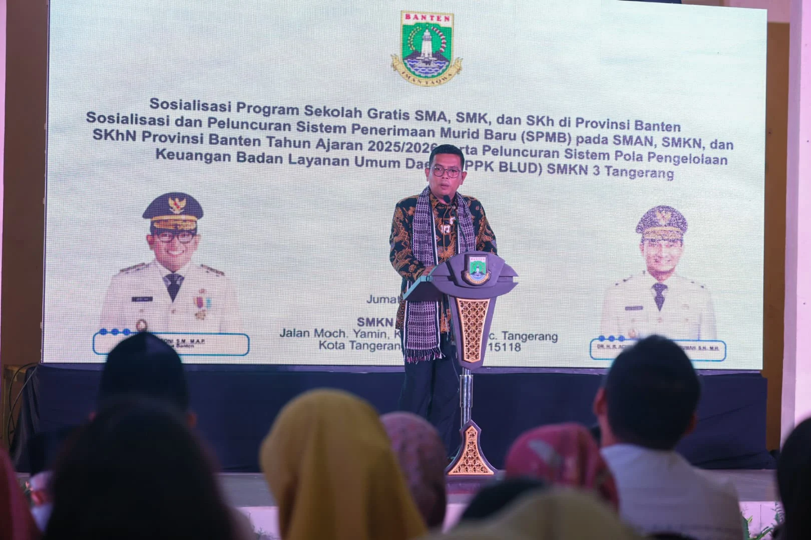 Gubernur Andra Soni Dorong Setiap Sekolah di Banten Lakukan Gerakan Menanam