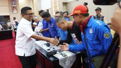 Gubernur Banten Andra Soni Sambut Kunjungan Serikat Pekerja Jelang Hari Buruh 2026