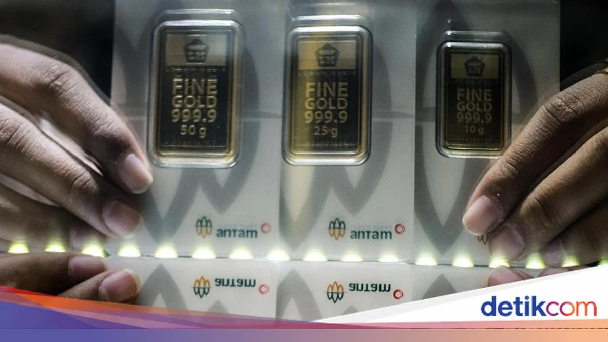 Harga Emas Antam Hari Ini Melonjak, Cek Rincian Lengkapnya