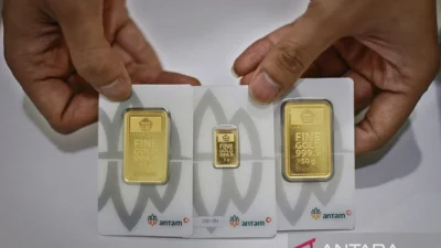 Harga Emas Antam Kembali Melonjak, Buyback Ikut Naik