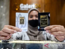 Harga Emas Antam Turun Tajam, UBS & Galeri24 Ikuti Tren Penurunan di Pegadaian