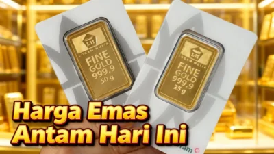 Harga Emas Naik Tipis, Sentuh Rp2,88 Juta per Gram pada 21 April 2026