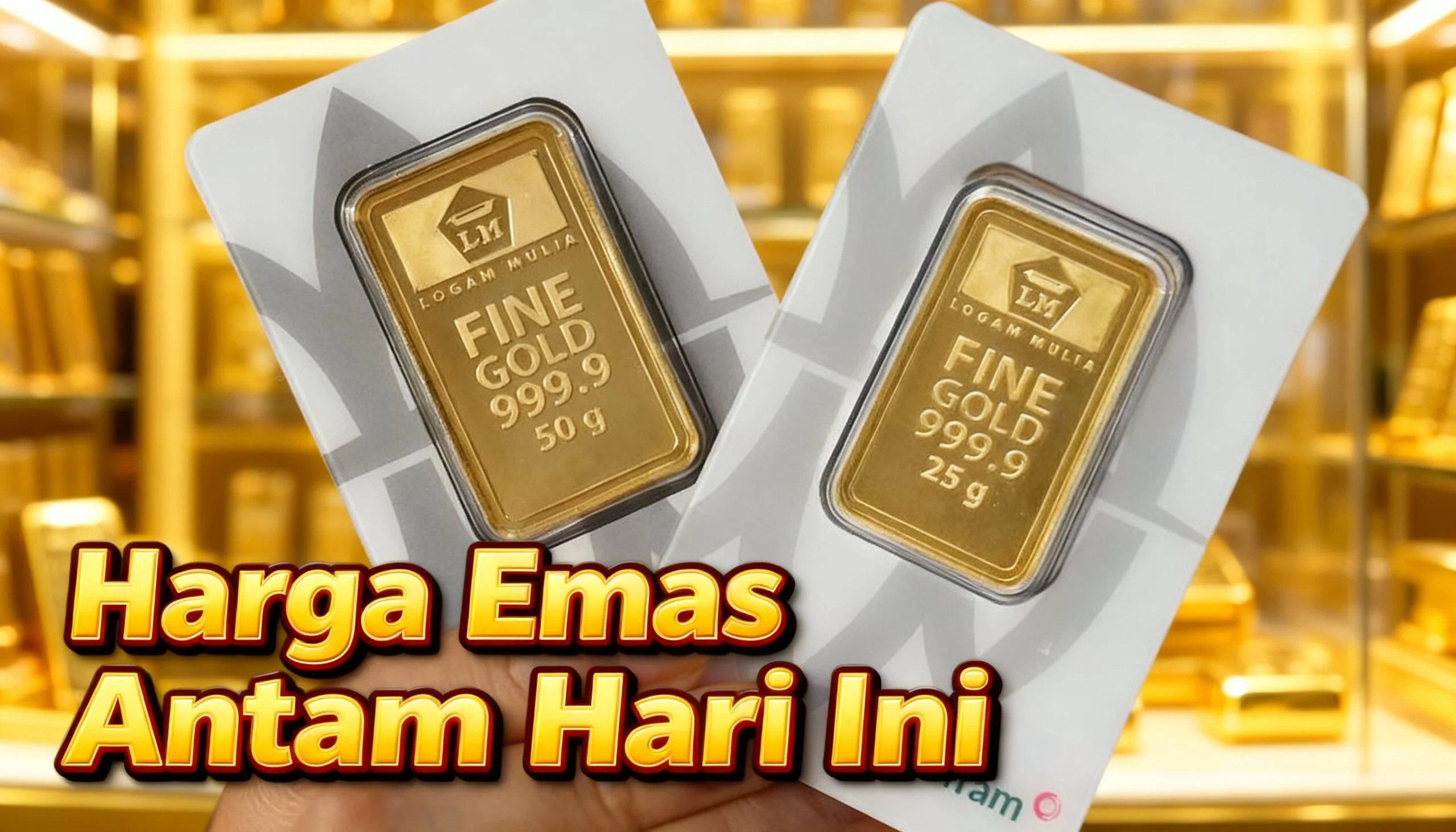 Harga Emas Naik Tipis, Sentuh Rp2,88 Juta per Gram pada 21 April 2026