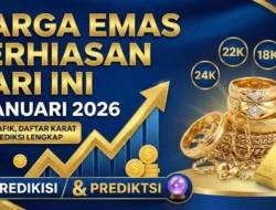 Harga Emas Perhiasan Stabil, Pasar Menunggu Arah Baru