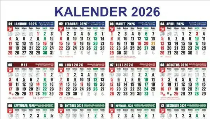 Hitung Mundur Lebaran 2026: Sudah Lewat 22 Hari, Ini Jadwal Lengkap Libur Nasional