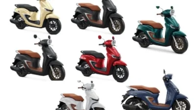 Honda Stylo 160 Kini Hadir dengan Pilihan Warna Burgundy