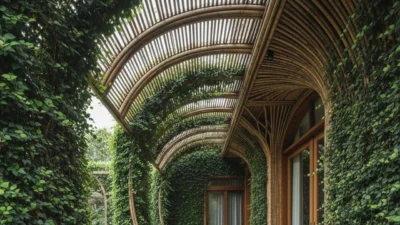 Ide Teras Hijau dengan Bambu: Solusi Hunian Asri dan Estetis