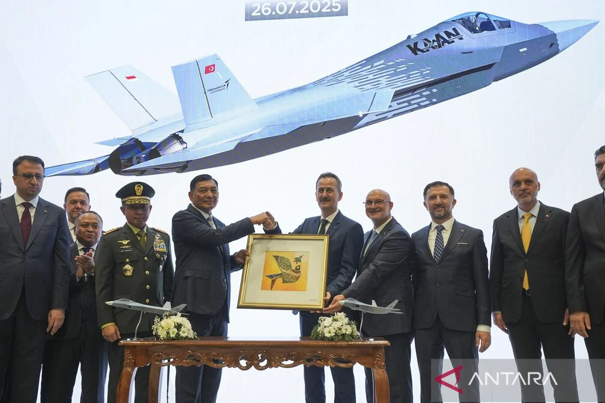 Indonesia Resmi Amankan 48 Pesawat Tempur KAAN Turki lewat Pinjaman Luar Negeri, Pengiriman Dijadwalkan 2032