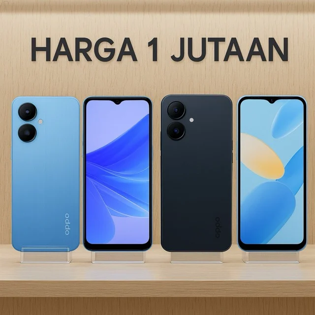 Ini Rekomendasi HP Oppo 1 Jutaan 2026, RAM Besar dan Kamera 50MP Cocok untuk Harian