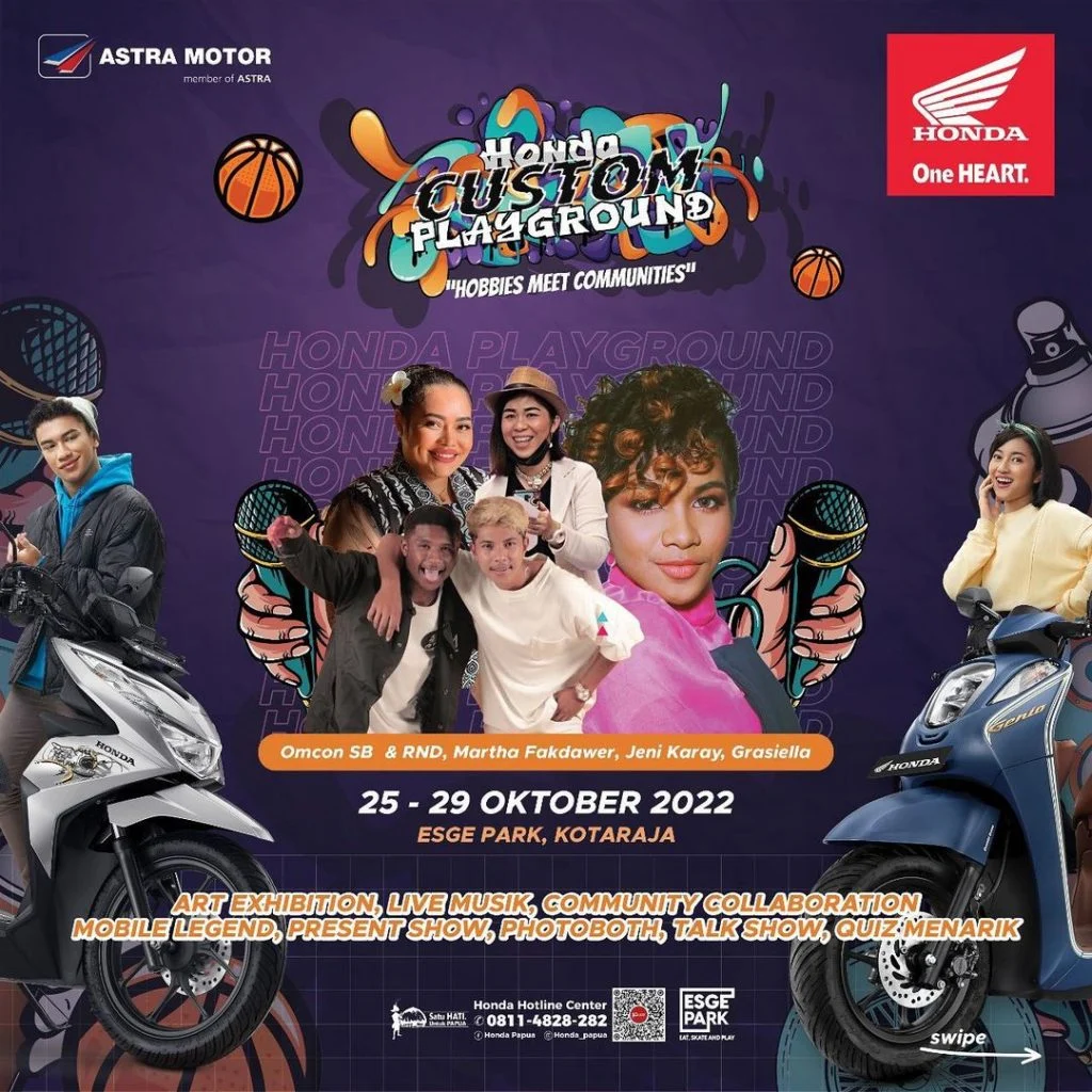 Jadi Wadah Kreatif Anak Muda, Honda Banten Hadirkan Street Playground